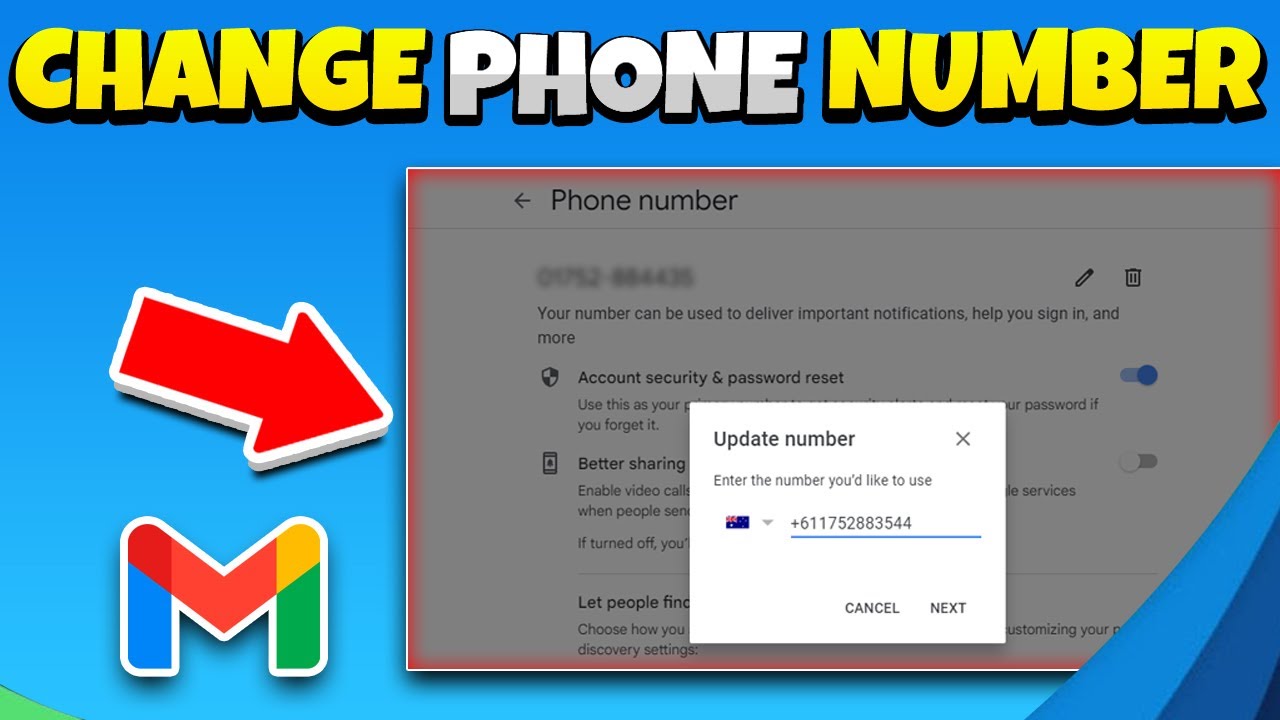 How to Change Phone Number in Gmail Account 2026 (PC & Laptop)