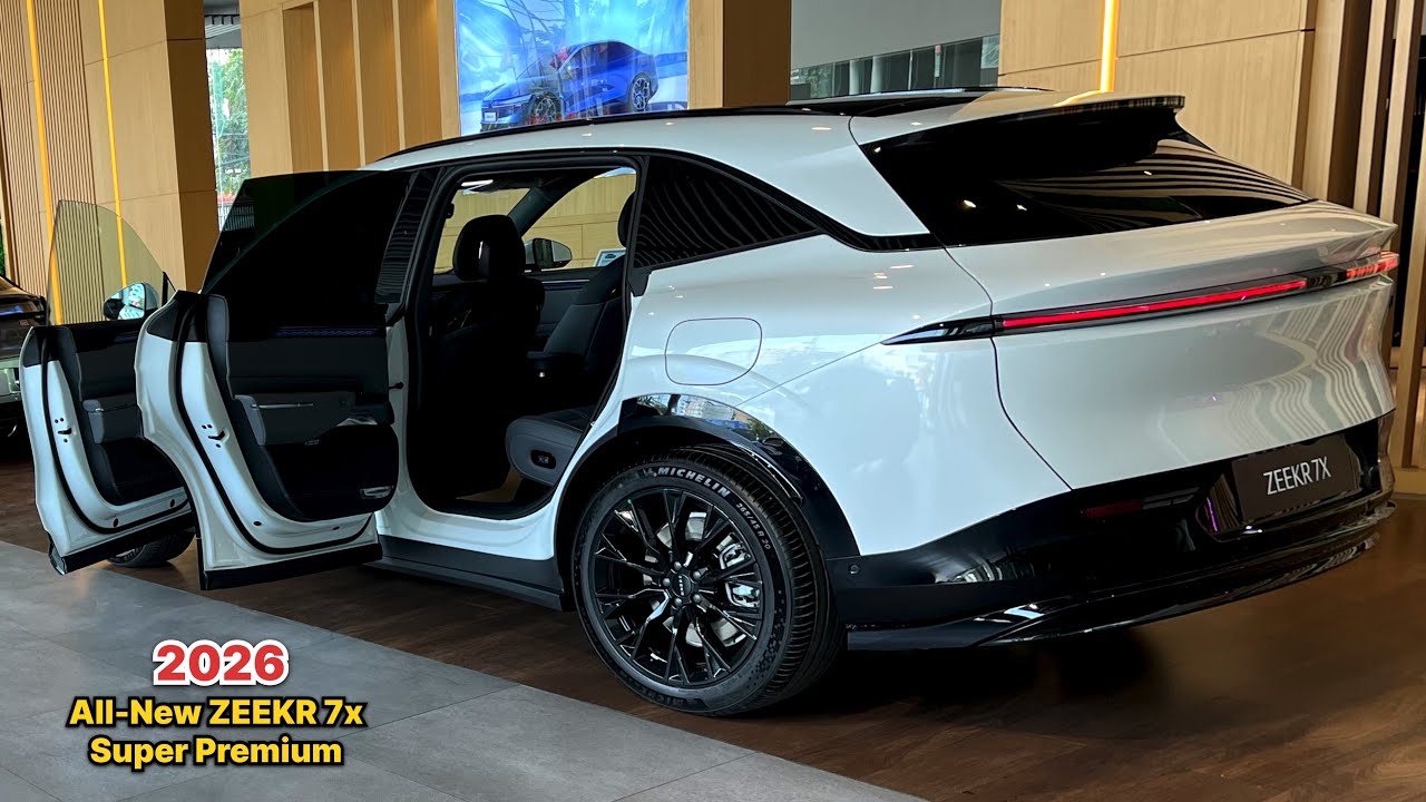 Новинка! Совершенно новая модель 2026 года! ZEEKR 7X Super Premium - новые технологии экстерьера ...