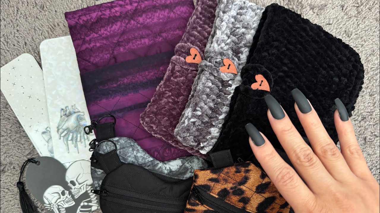 ASMR My Etsy Products 🖤 Show & Tell