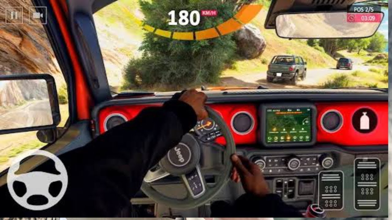 Heavy 4x4 Jeep Simulator ( 22 )  | Extreme Off-Road Driving | Extreme Drive Zone