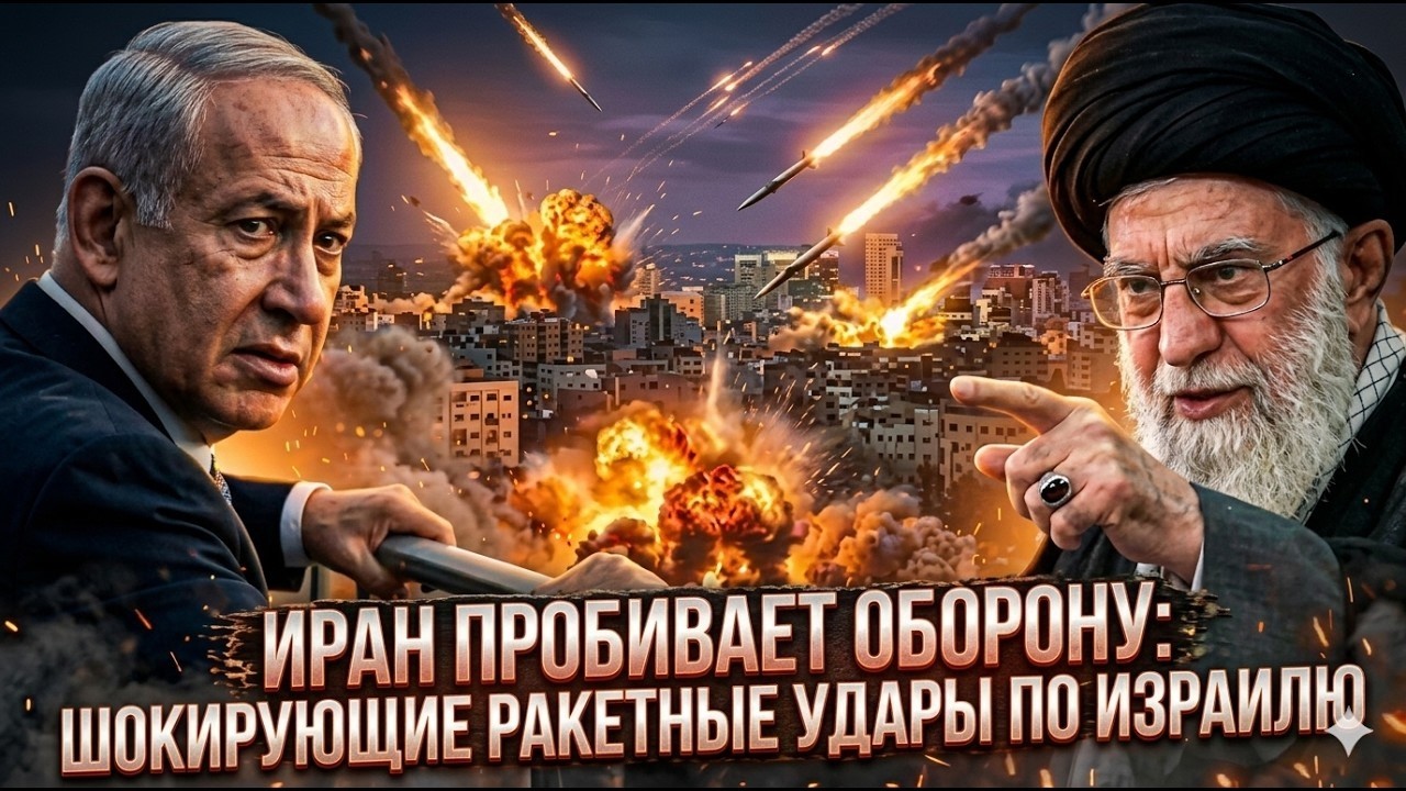 Иран снова наносит удары по Тель-Авиву: гиперзвуковые ракеты пробивают системы Iron Dome и Patriot