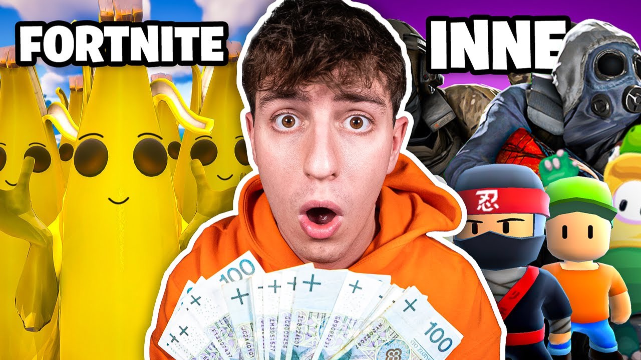 FORTNITE VS RESZTA ŚWIATA z YOUTUBERAMI