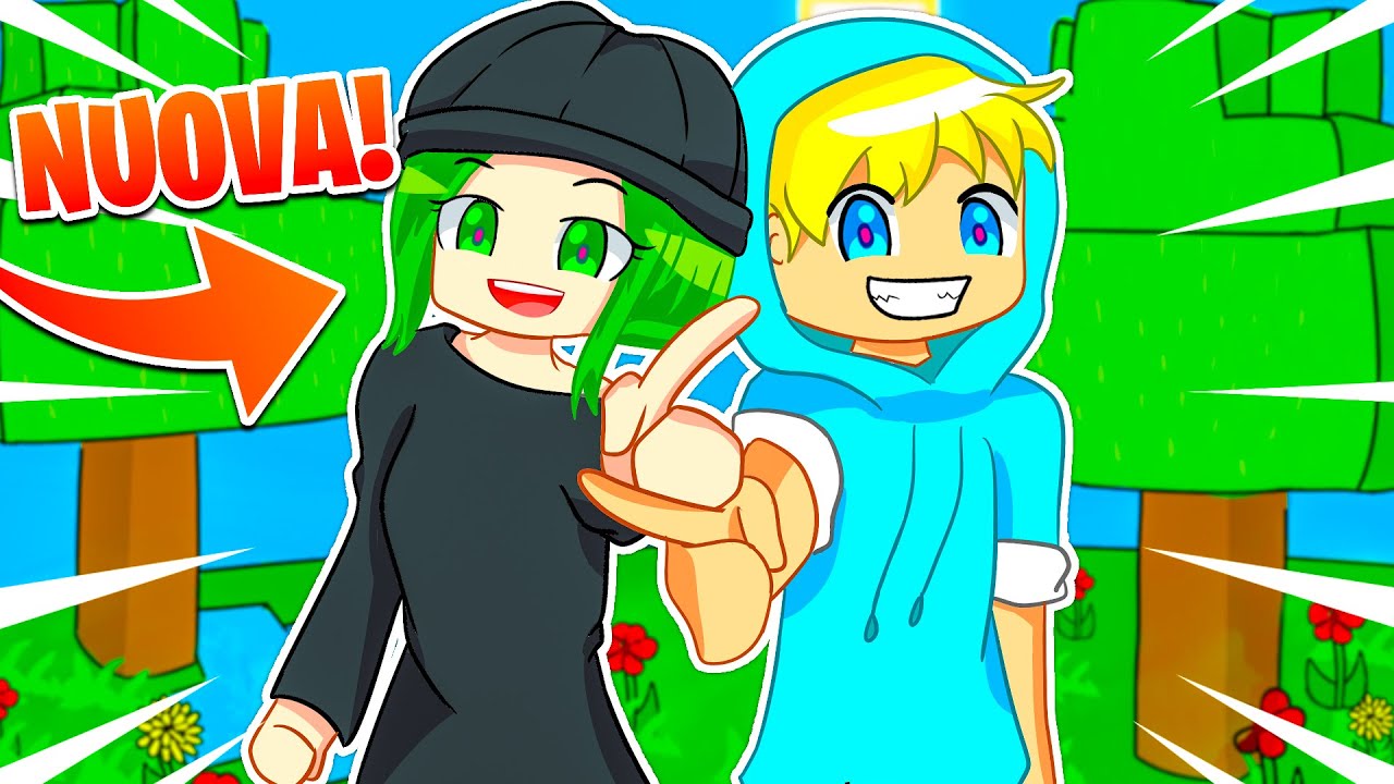 VI PRESENTO LA MIA NUOVA RAGAZZA SU MINECRAFT CON I FRIENDZ!!