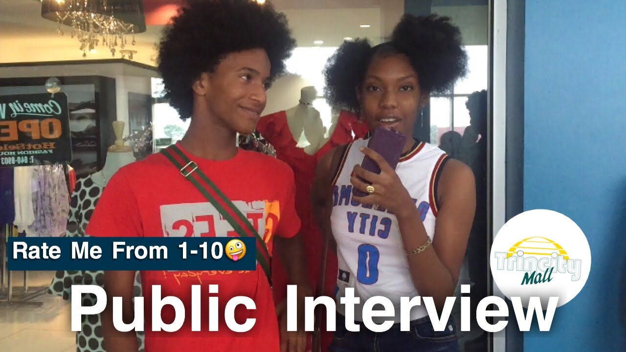 Rate Me From 1-10 | PUBLIC INTERVIEW in Trinidad