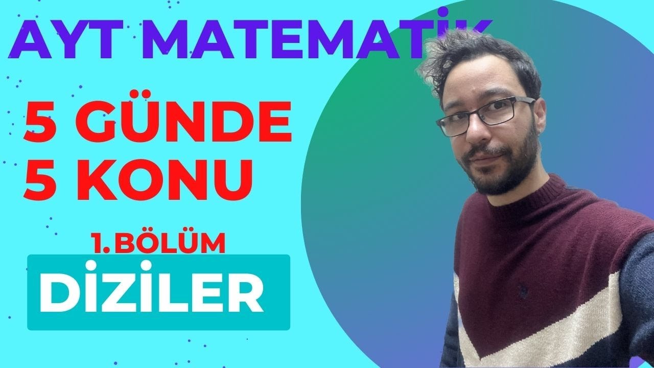 AYT MATEMATİK- DİZİLER- TEK VİDEODA FULLE