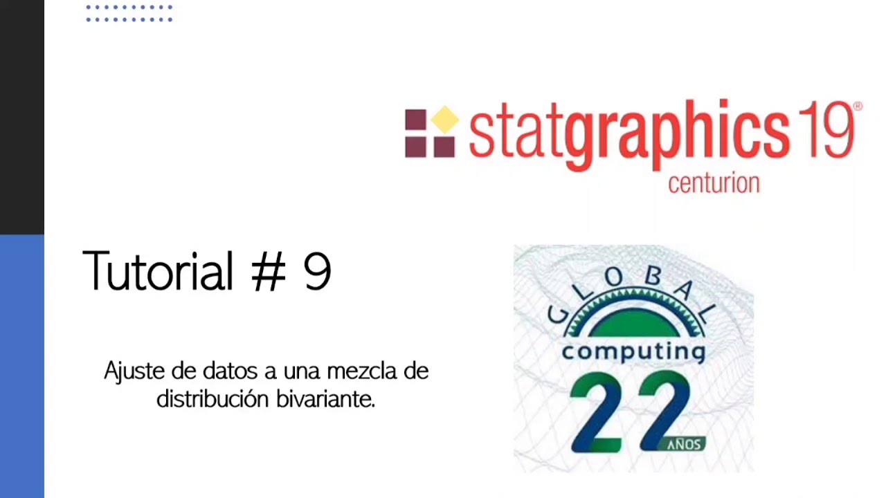 Tutorial Statgraphics: Distribución bivariante