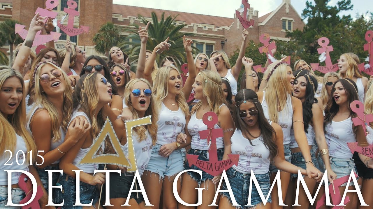 Delta Gamma Bid Day @ FSU 2015