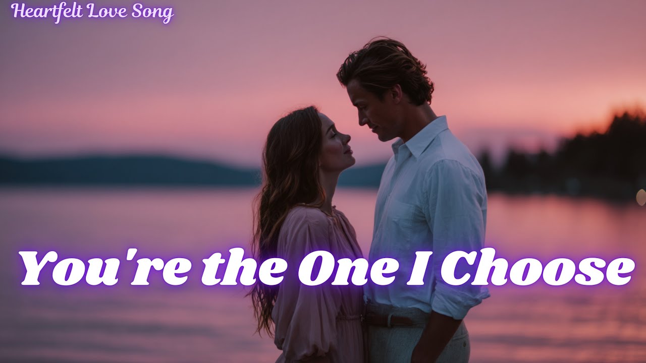 💕 You're the One I Choose 💕 | Heartfelt Love Song | Official Music Video 2025 💕