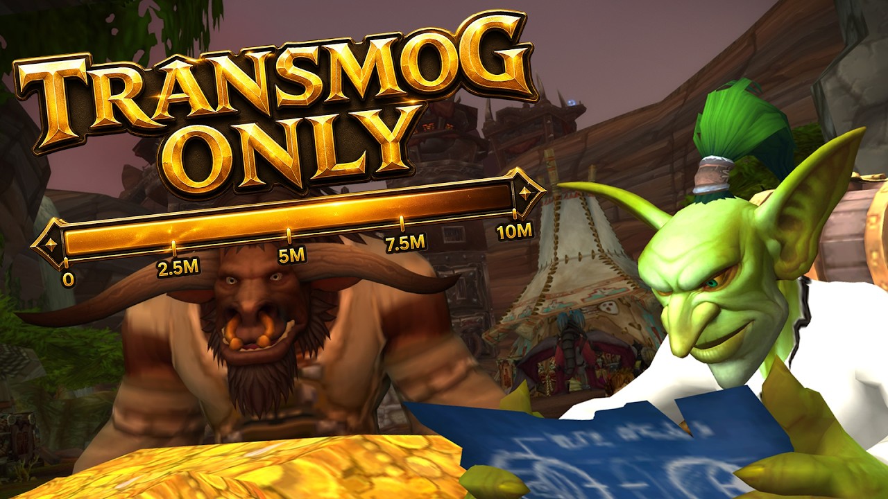 Zero To 10 Million Gold TRANSMOG ONLY! | Ep 2