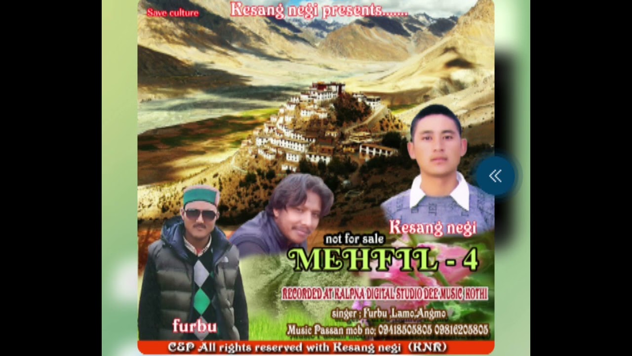 MEHFIL 4 || Furbu Chhuksa || Deepak Passan || Kesang Negi || Upper kinnaur/ Spiti old song