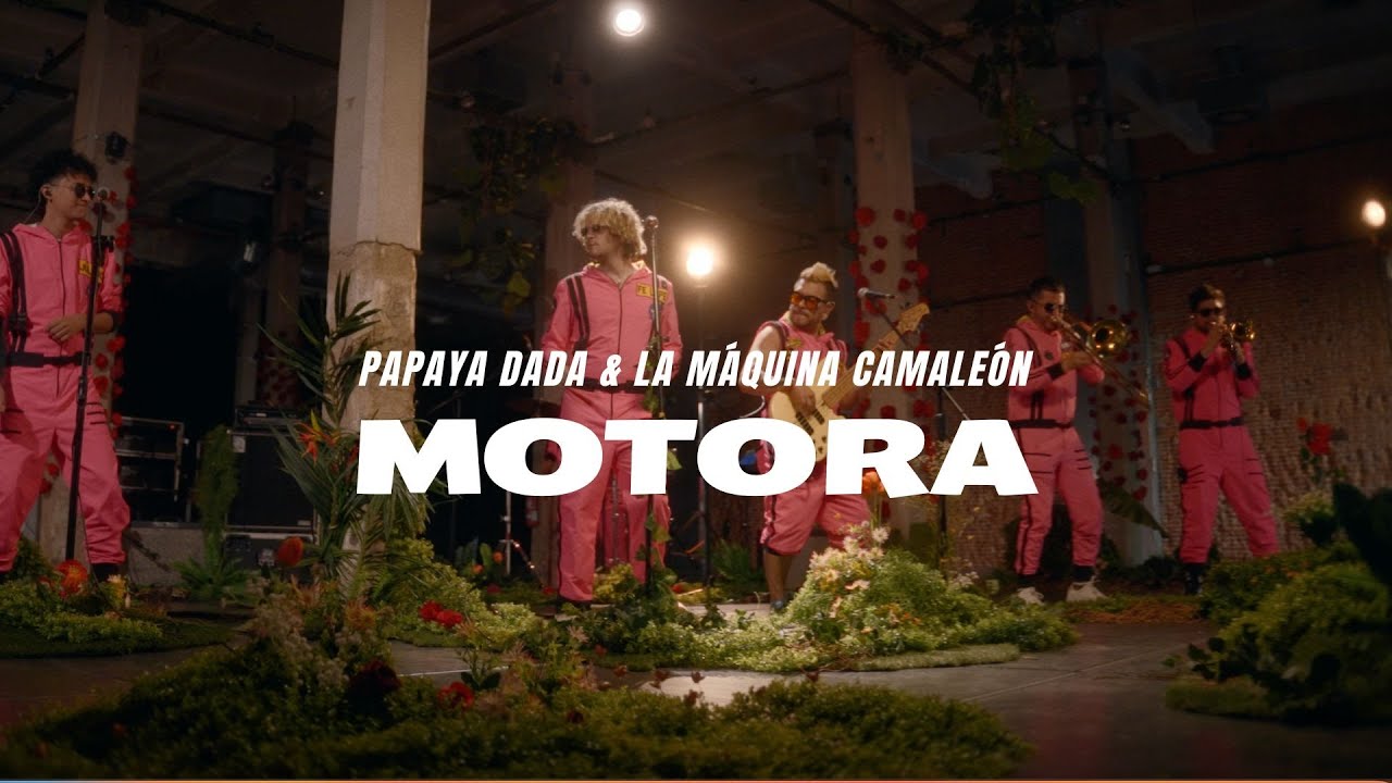 MOTORA - Papaya Dada & La Máquina Camaleón @La Máquina Camaleón  @Live Studio (LiveStudio.EC)