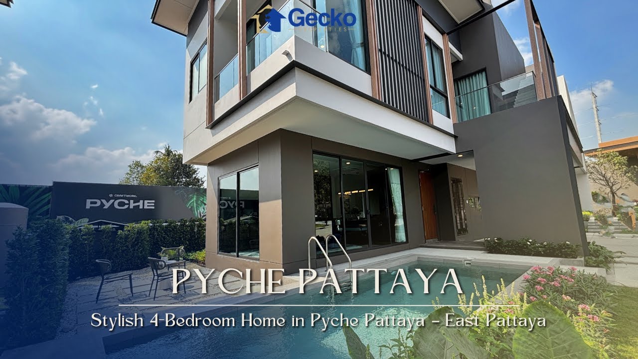 Stylish 4-Bedroom Home in Pyche Pattaya – East Pattaya | Price Only  ฿11,330,000 THB!!🏠🎉