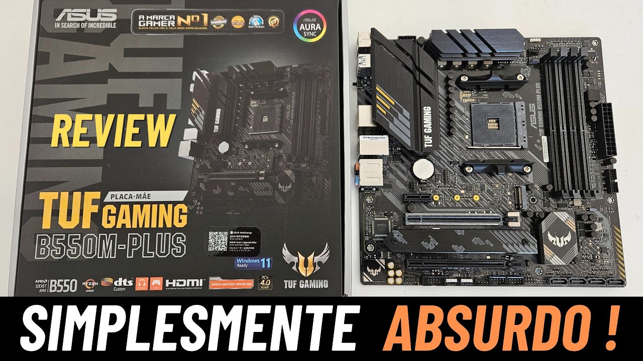 B550 M Plus TUF Gaming ASUS - Review - Compensa comprar essa placa ?