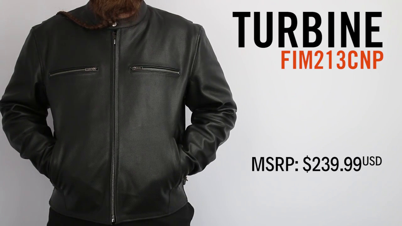 Turbine Leather Motorcycle Jacket