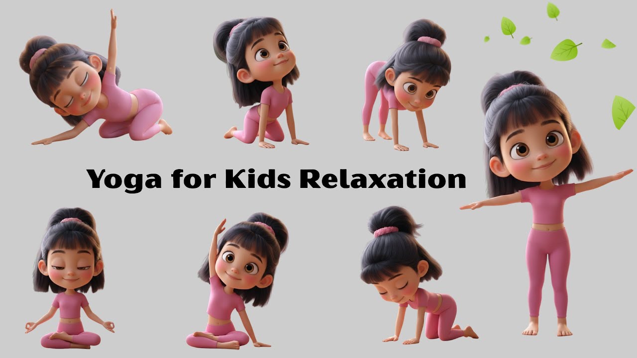 Gentle Kids Yoga Routine for Relaxation & Stress Relief | Yoga With Mika
