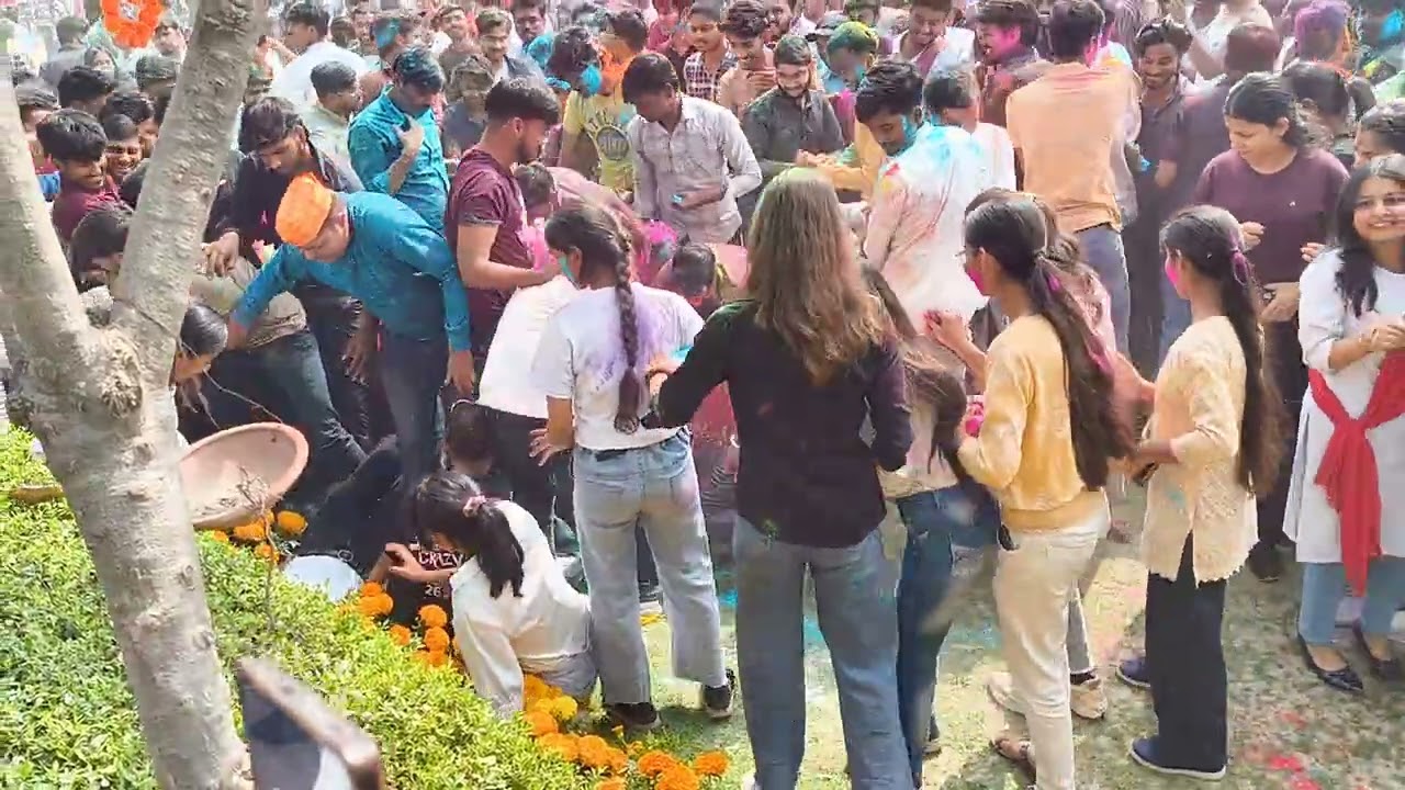 SR Group of Institute Lucknow Holi 🫟