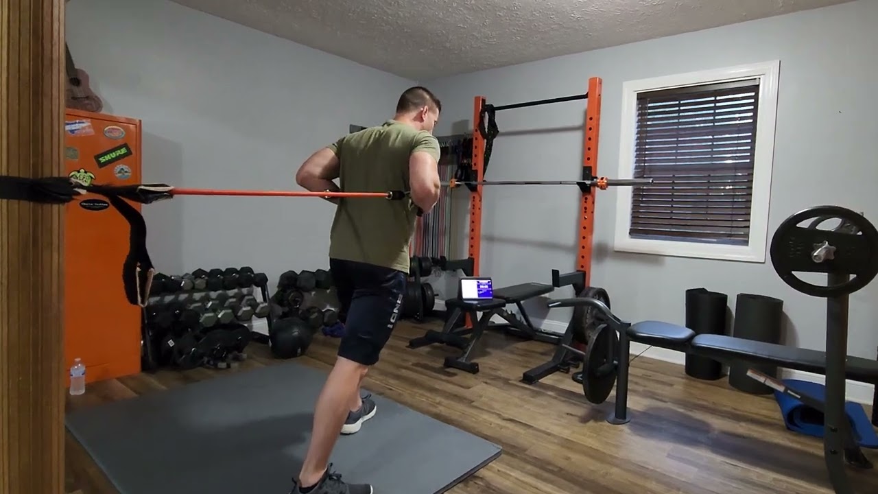 Chest & Back workout w/ Resistance  Bands
