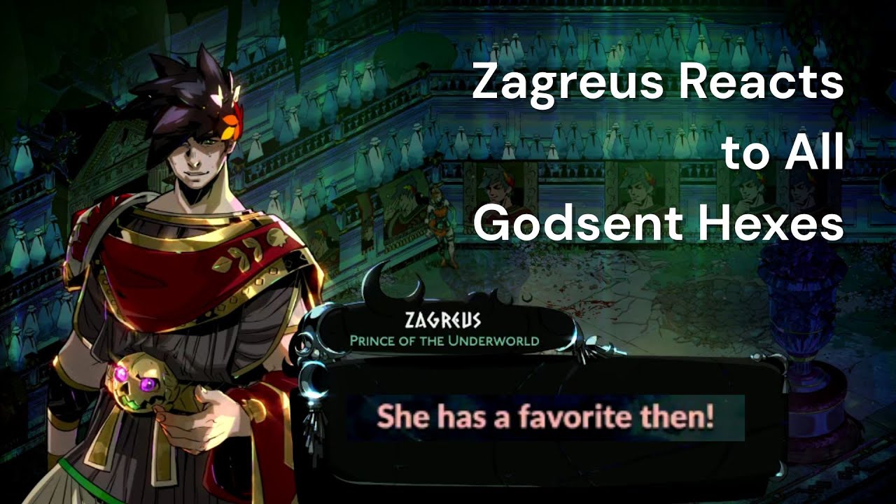 Hades II - Zagreus Reacts to All Godsent Hexes