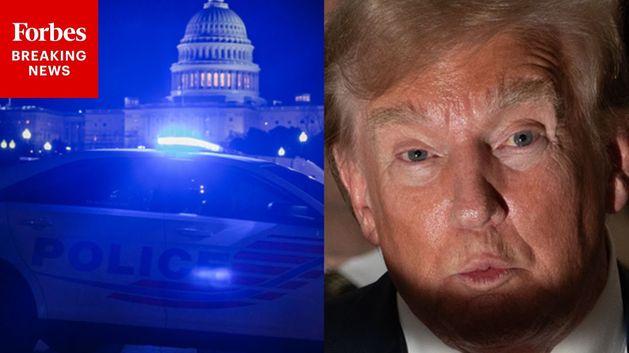 WATCH LIVE: President Trump Joins Police For Ride-Along Amidst Crime Crackdown  In Washington, D.C.