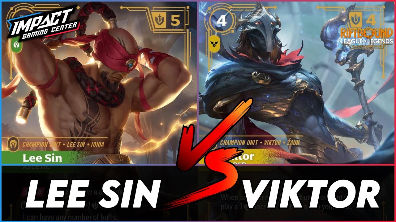 Viktor VS Lee Sin  [PAPER] | Round 2 | Riftbound Nexus Night at IGC