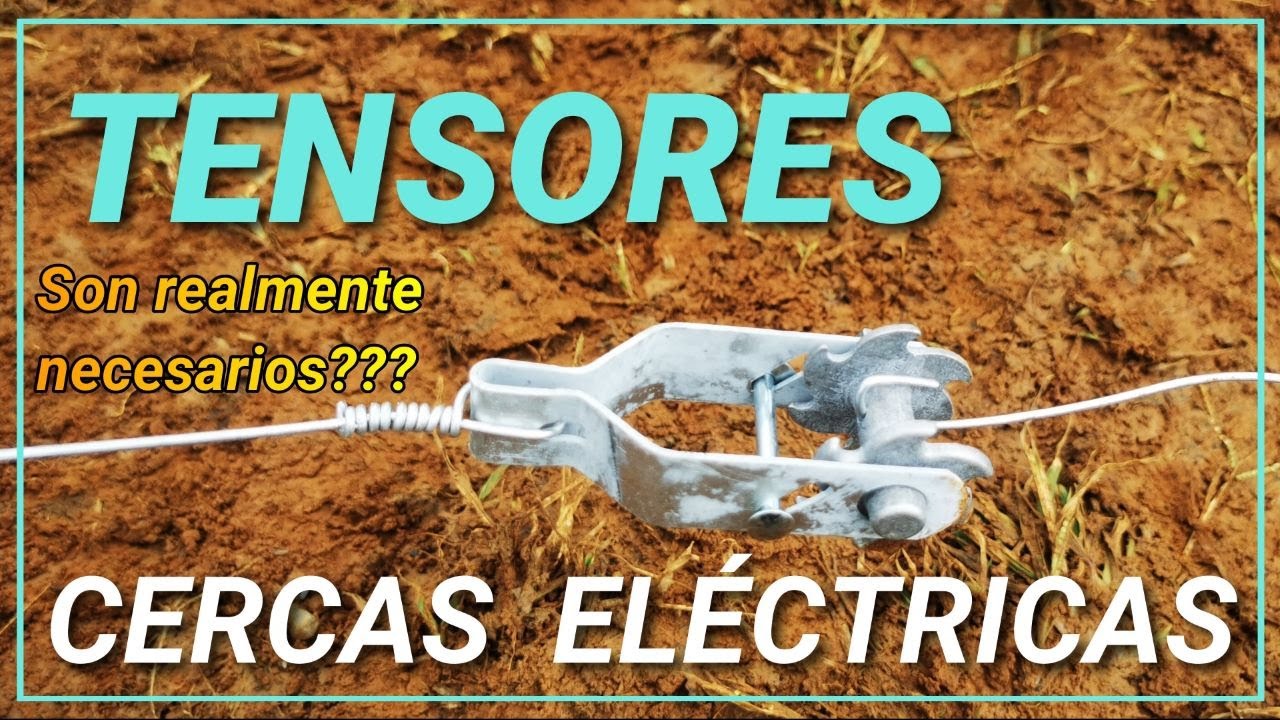 Cómo instalar los tensores en cercas eléctricas???