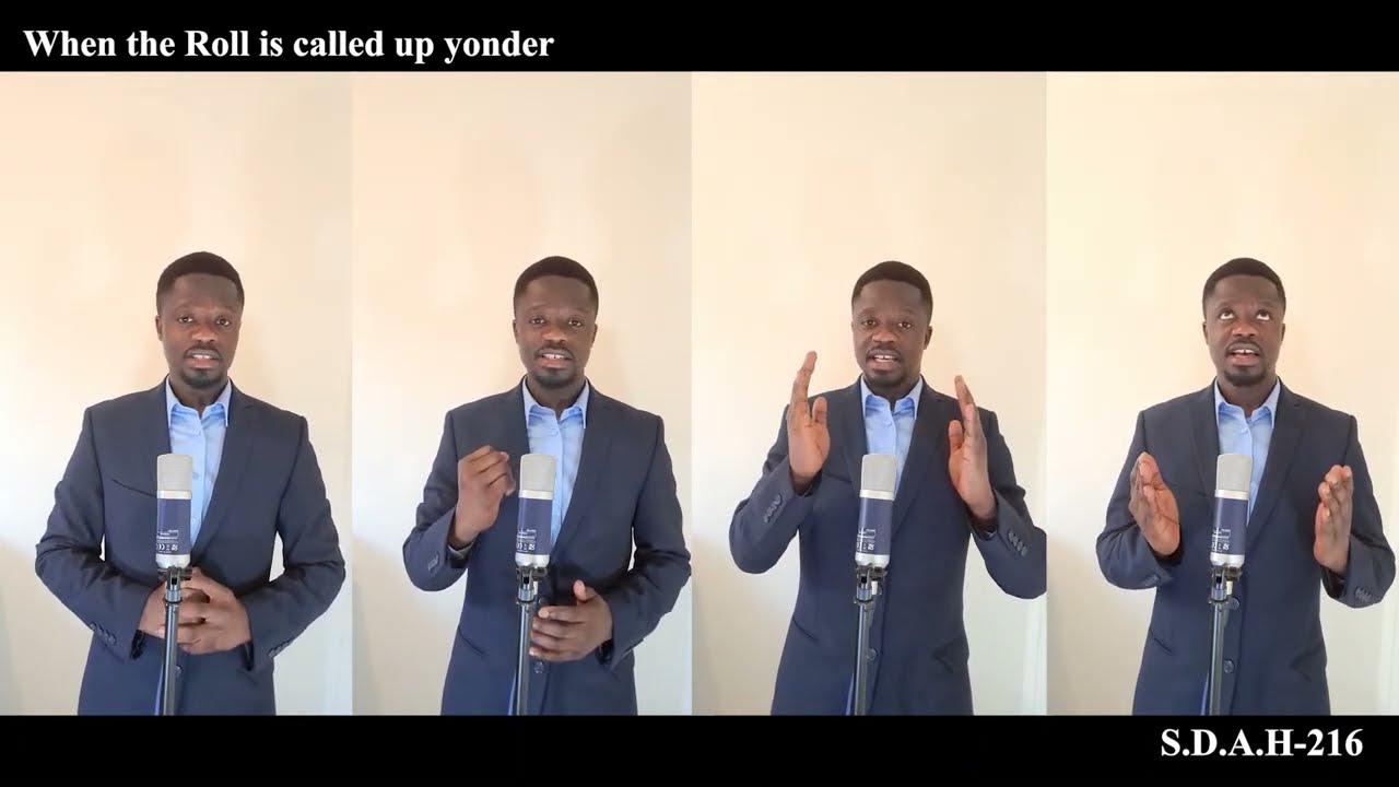 When the Roll is called up Yonder🔔#sda #hymns #acapella #ghanacelebrities #acapeldridge