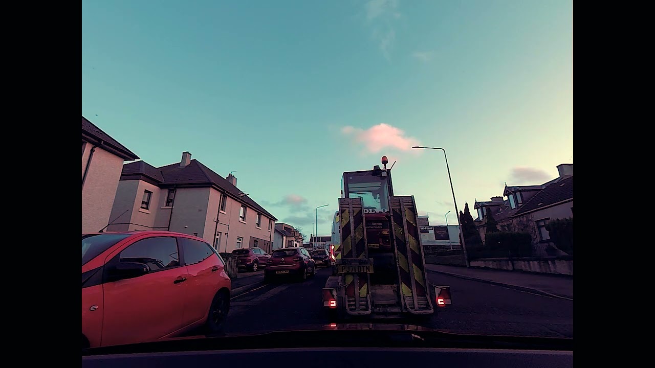 From Bathgate to Fauldhouse time lapse