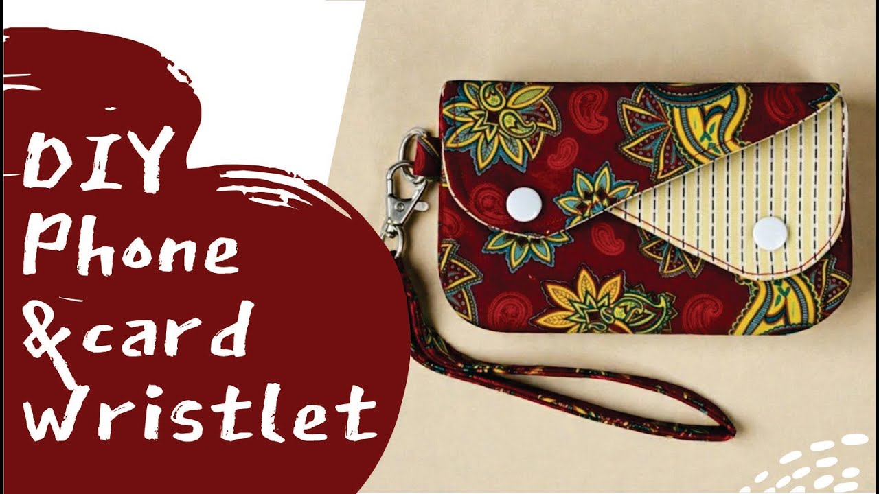 DIY Phone Wallet Case | Phone + Cards | Step-by-Step Sewing