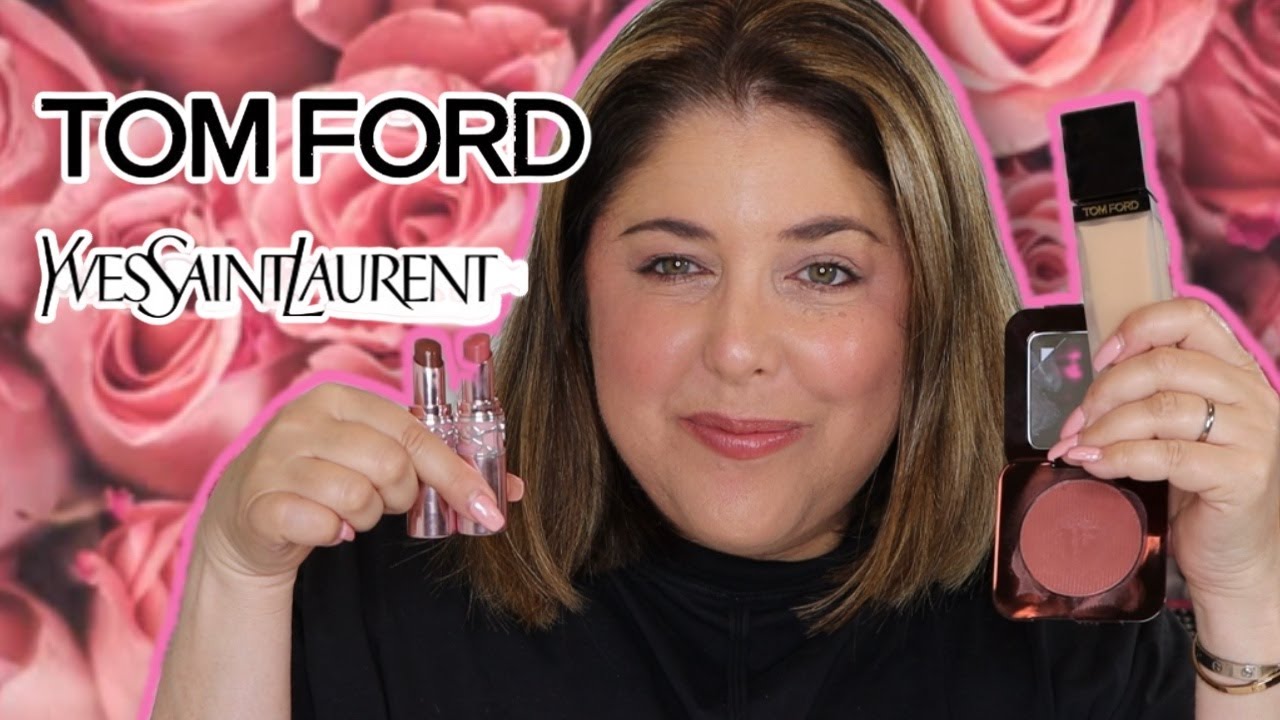 NEW! TOM FORD Architecture Foundation! TOM FORD Cafe Rose Blush! NEW YSL Candy Glow!