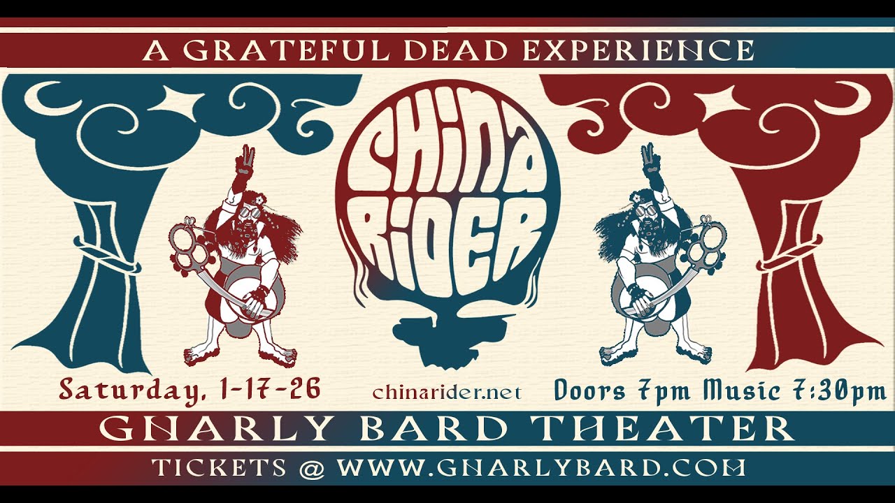 China Rider Gnarly Bard Theater St. Cloud, MN RIP Bobby