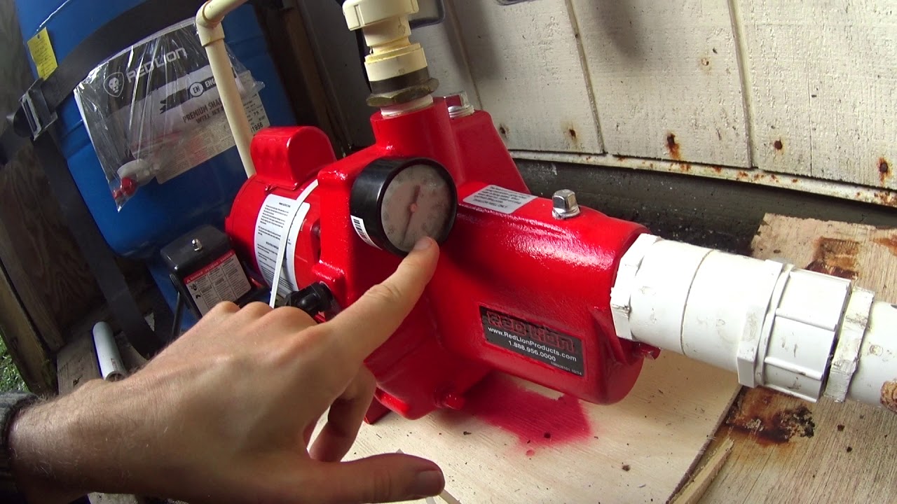 Red Lion Pump Installation HowTo - RJS-50-PREM 1/2 hp