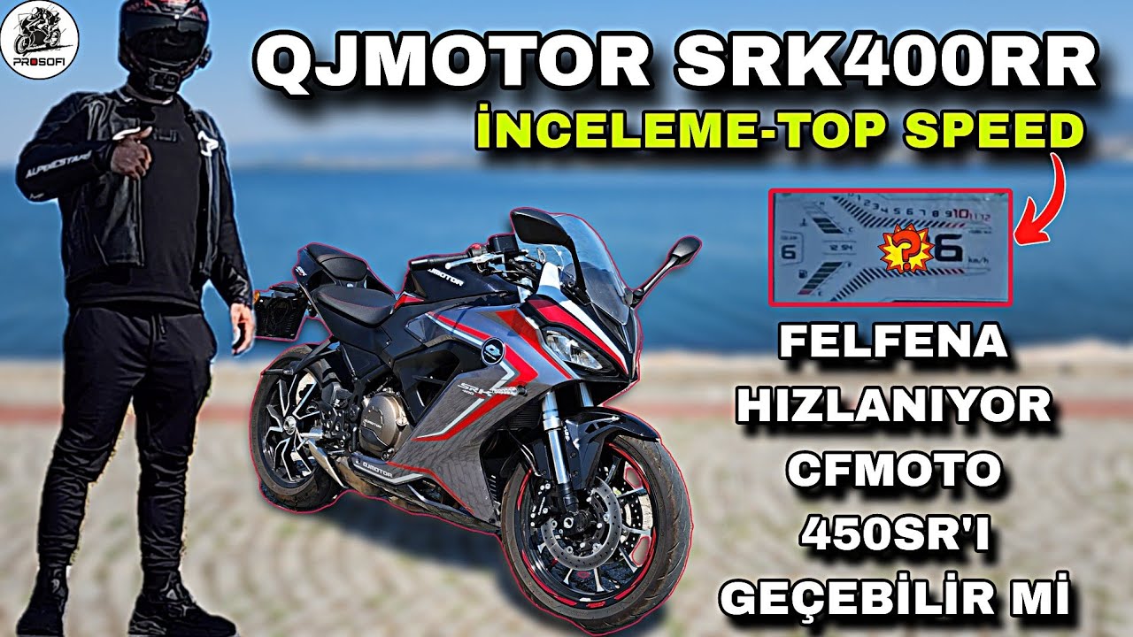 QJMOTOR SRK400RR İNCELEME VE TOP SPEED & 450SR'A RAKİP Mİ ? TEK MAŞA/MÜKEMMEL SES !.. AMA GİDİŞ ?