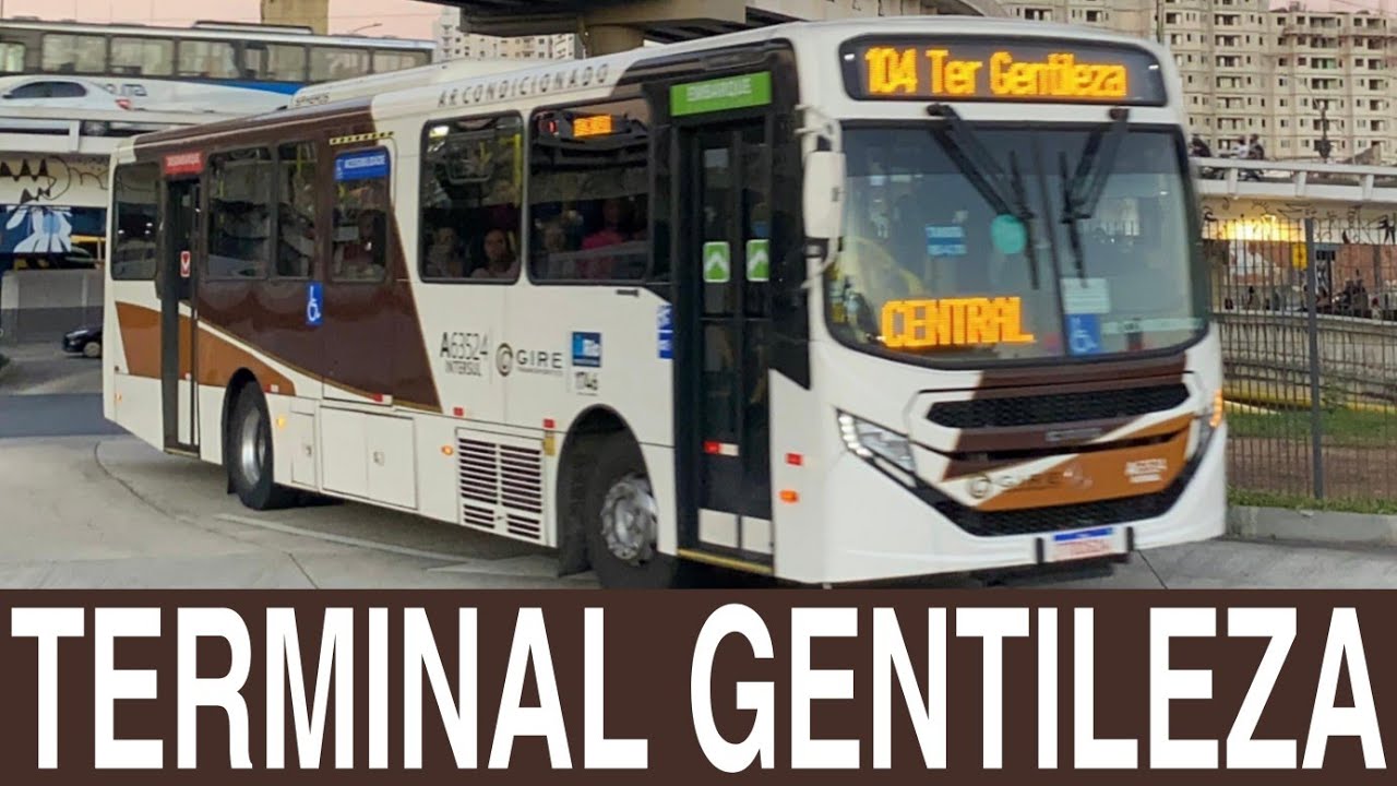 Terminal Intermodal Gentileza-RJ ( Horário de Pico )- Movimentação de ônibus #53