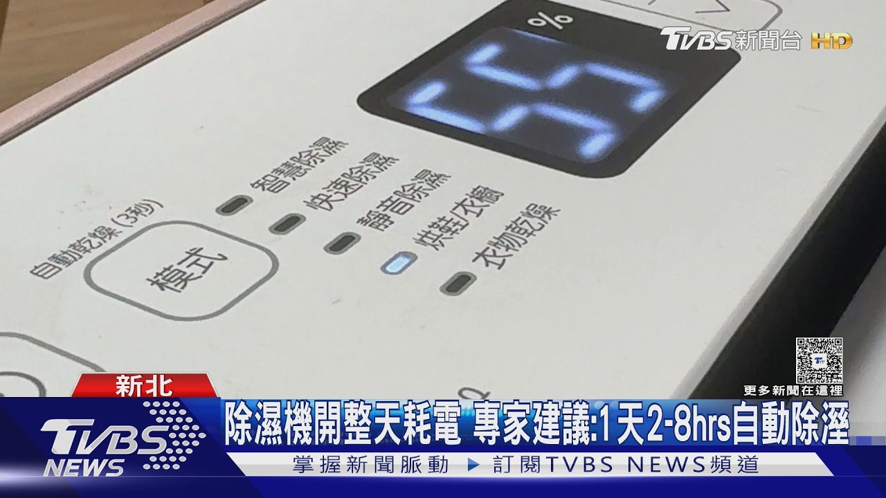 開除濕機「人不能在同空間」? 台電:濕度要設定｜TVBS新聞 @TVBSNEWS01