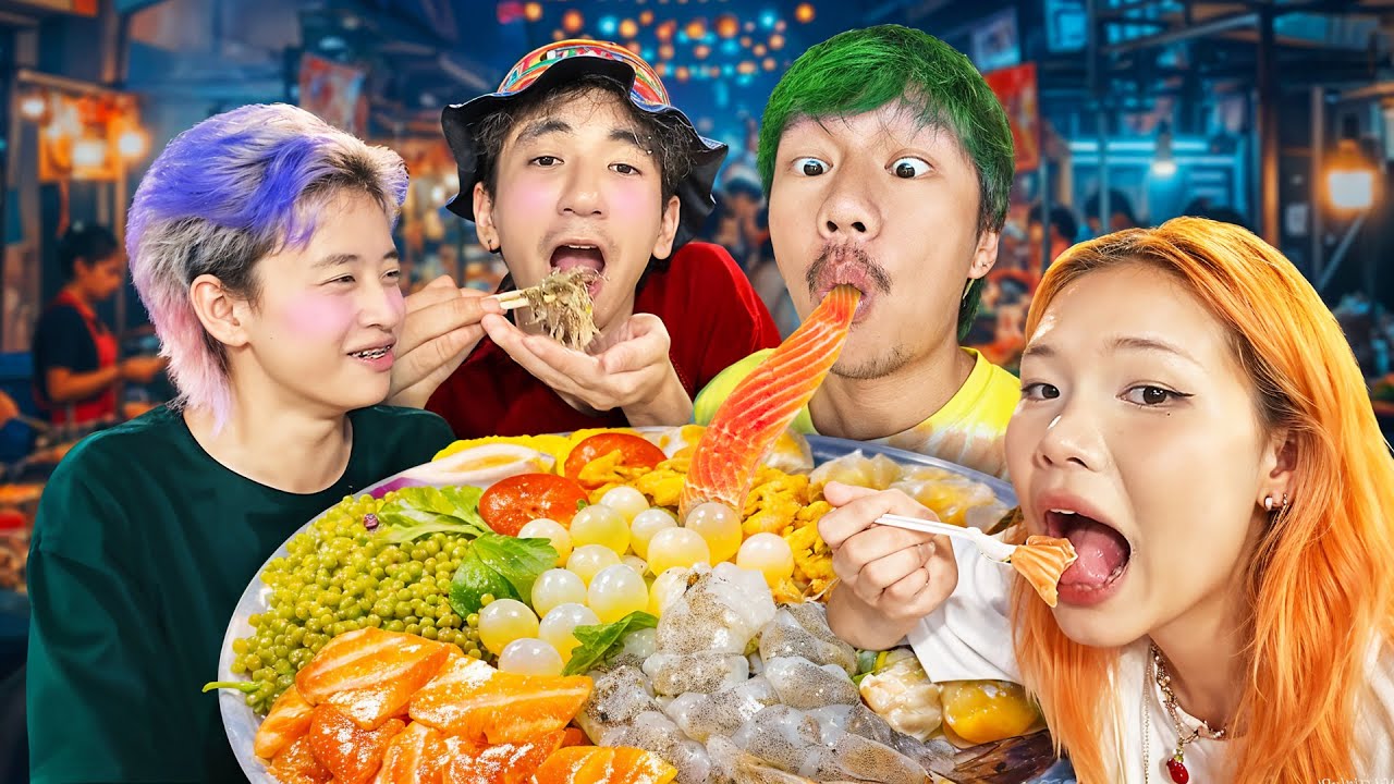 เลี้ยงข้าวเพื่อน ณ ตลาดเซฟวันโก ยำทะเลเดือด 300 บาท บ้าไปแล้ว !!!