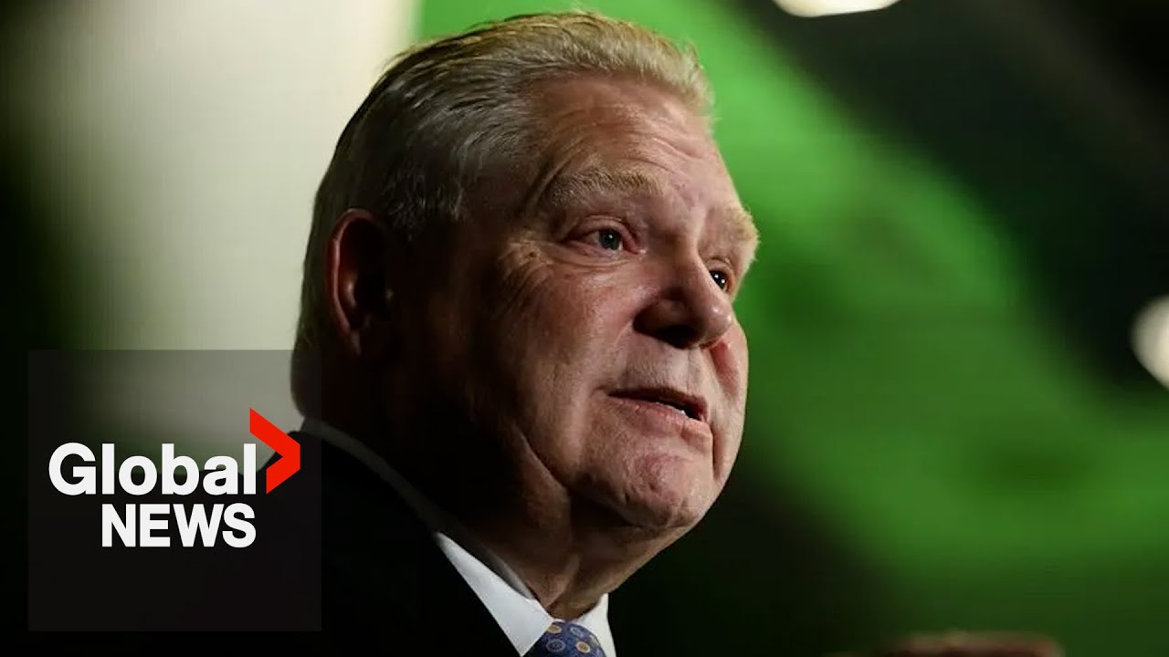 Doug Ford calls Trudeau government Canada's 