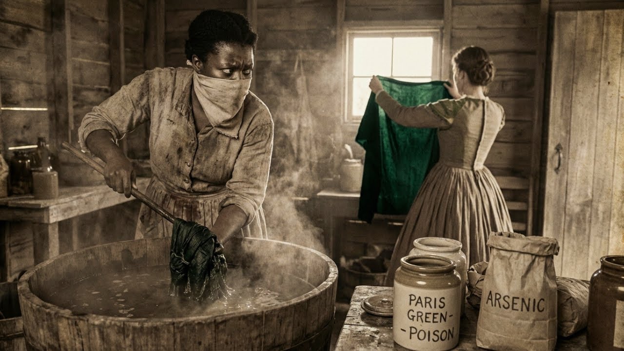 THE SEAMSTRESS SLAVE who dyed the Ball Gown with ARSENIC GREEN: The Toxic Dance!