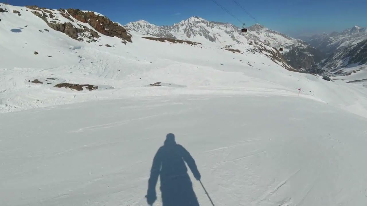 Stubaier Gletscher Piste 17-19-20, 07.03.2026