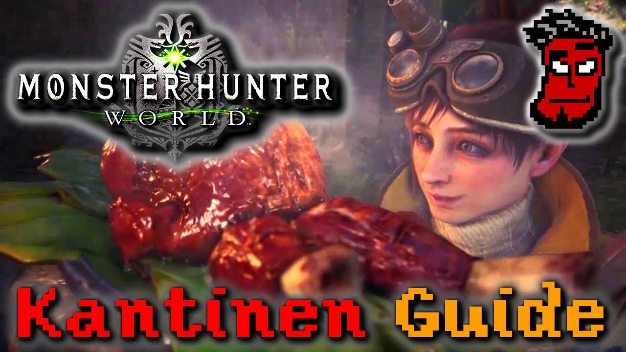 Monster Hunter World: Kantine Guide / Tutorial | Buffs, Fähigkeiten | Gameplay [German Deutsch]