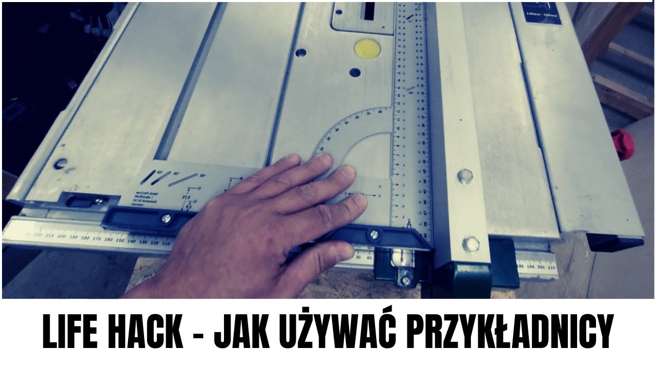 Как использовать упор на настольной пиле Bosch PTS 10 - LIFE HACK