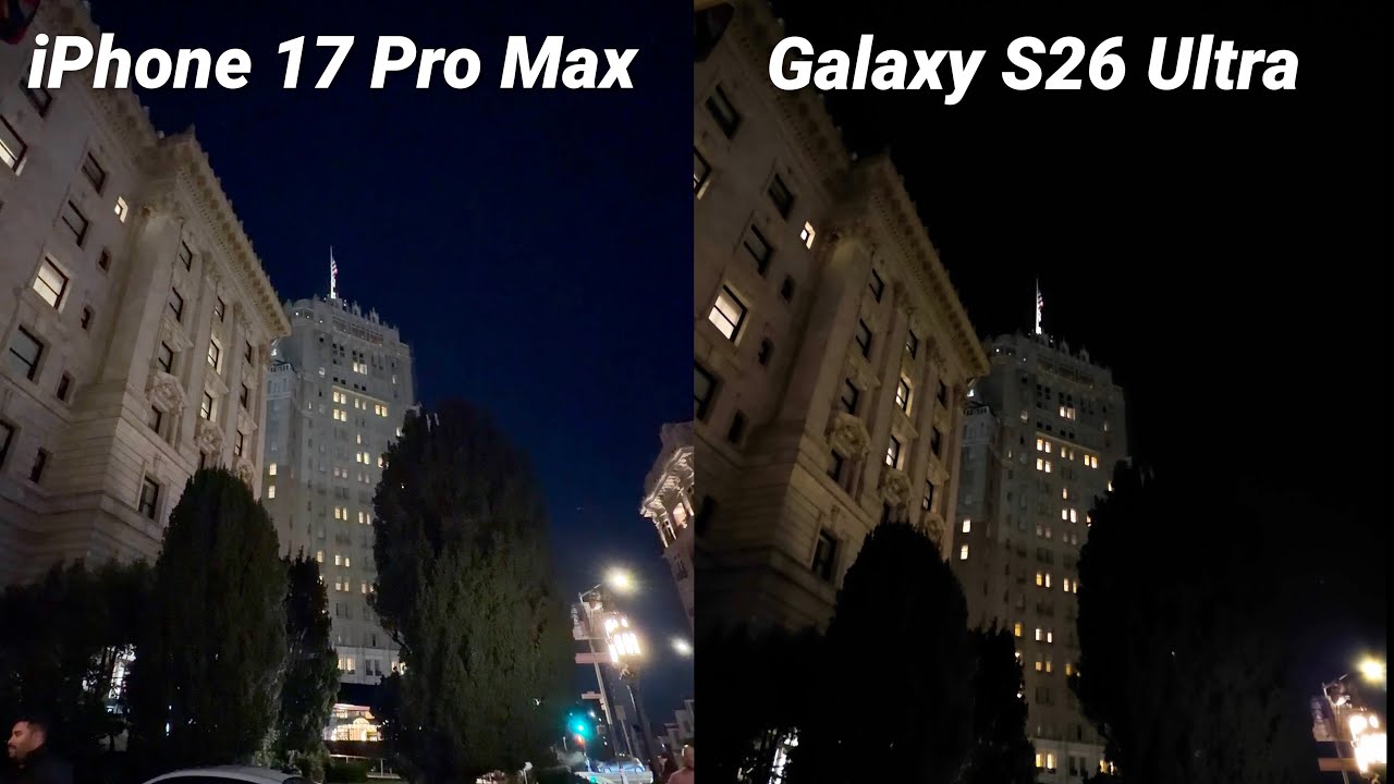 Samsung Galaxy S26 Ultra vs iPhone 17 Pro Max Camera Video Test: I Am Shocked