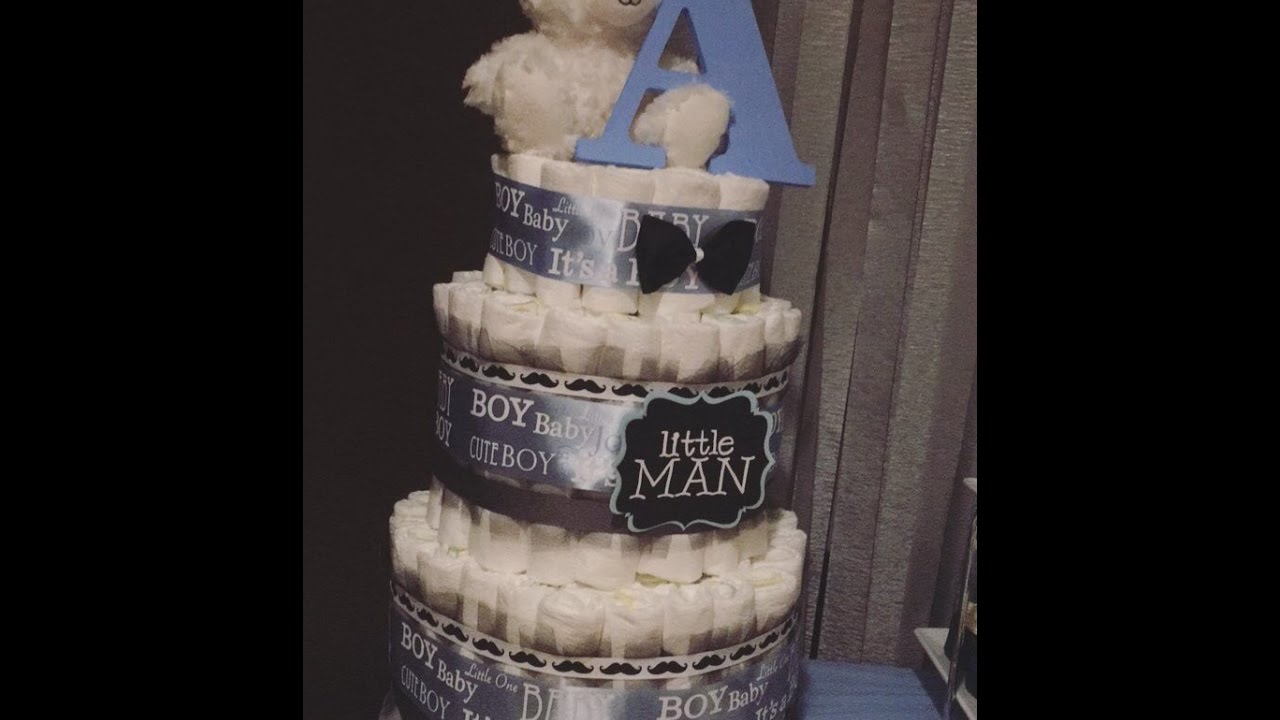 Diaper Cake Tutorial