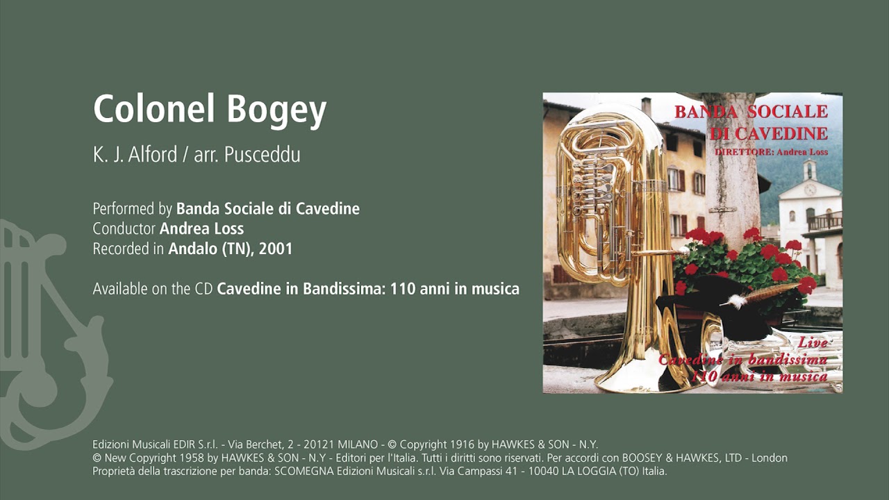 Colonel Bogey - K.J. Alford/arr. Pusceddu