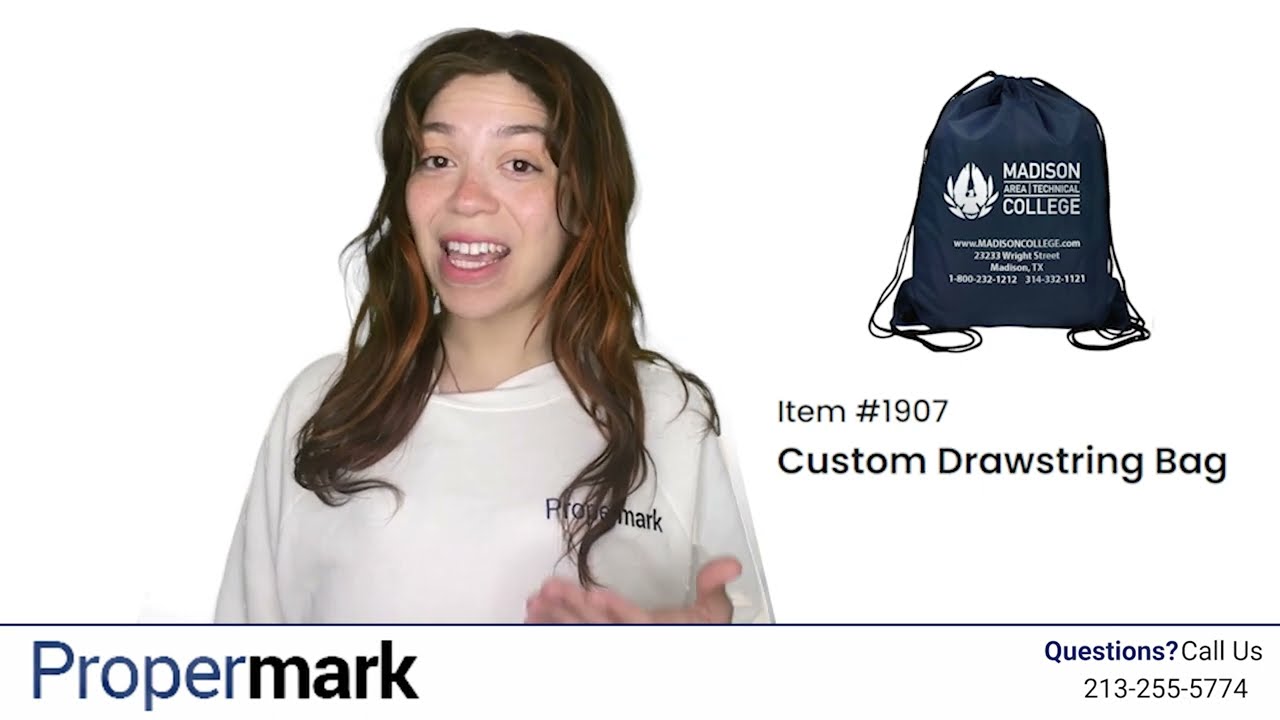 Custom Drawstring Bag 1907