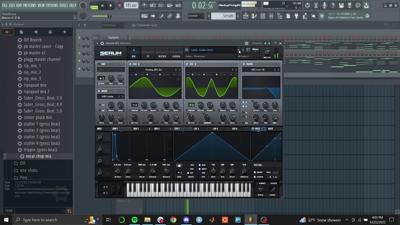 How to make Ken Carson Vocal Chops - Silent Cook Up