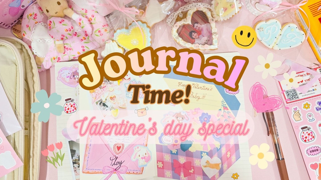 ✏️ep.7 📖Journal for Valentine's day💘