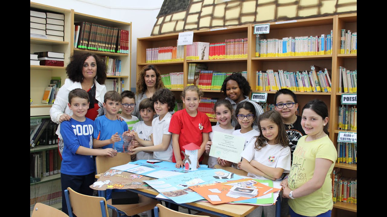 EL CEIP EMILIA OLIVARES RECIBE UN RECONOCIMIENTO A LA LABOR BIBLIOTECARIA