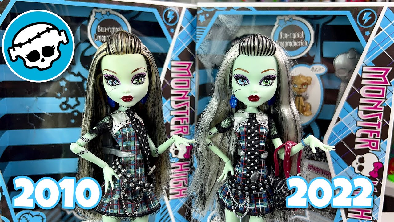 Обзор и сравнение куклы Фрэнки Штейн от Monster High Booriginal Creeproduction
