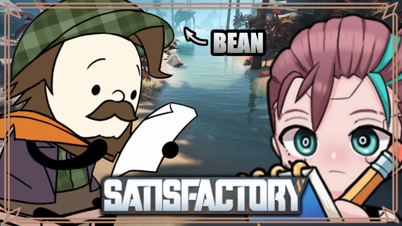 【Satisfactory】Steampunk Engineer Teaches Cyberpunk Hacker
