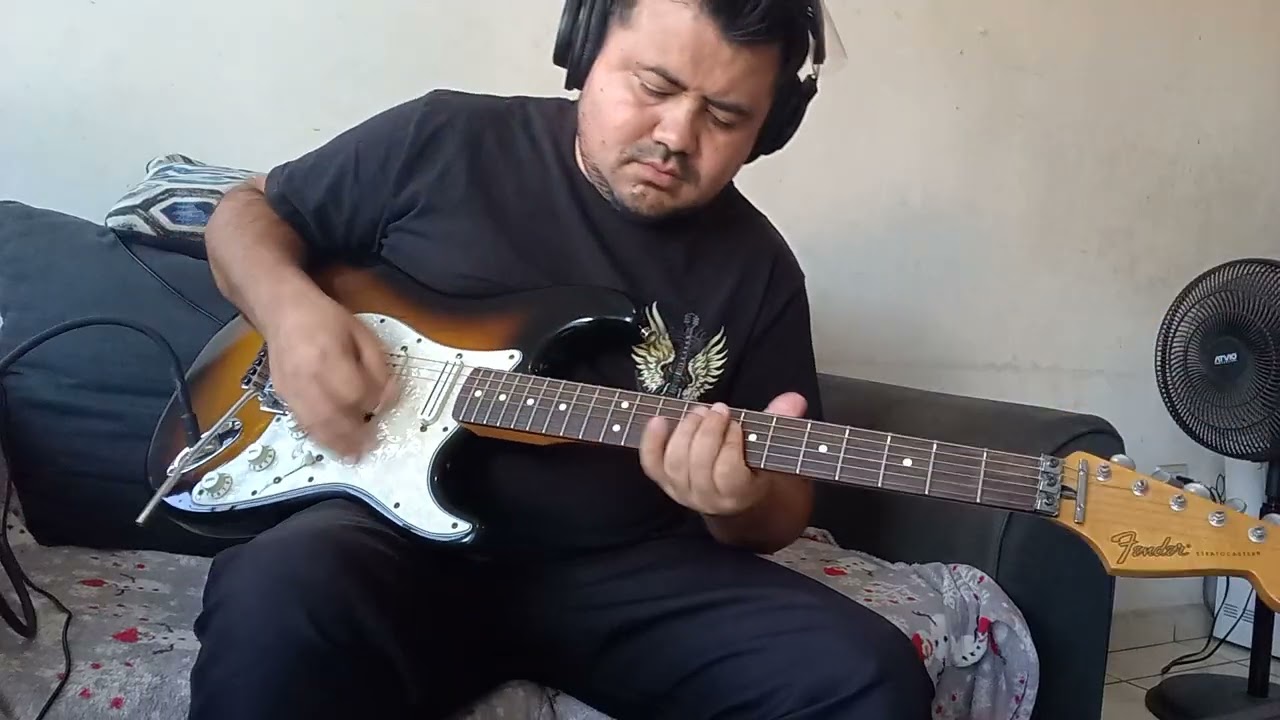 Jam jazz fusión en E7 guitarra solo 🎸🎸🎸🎸🎩🎸 Martin Armenta Beltrán 